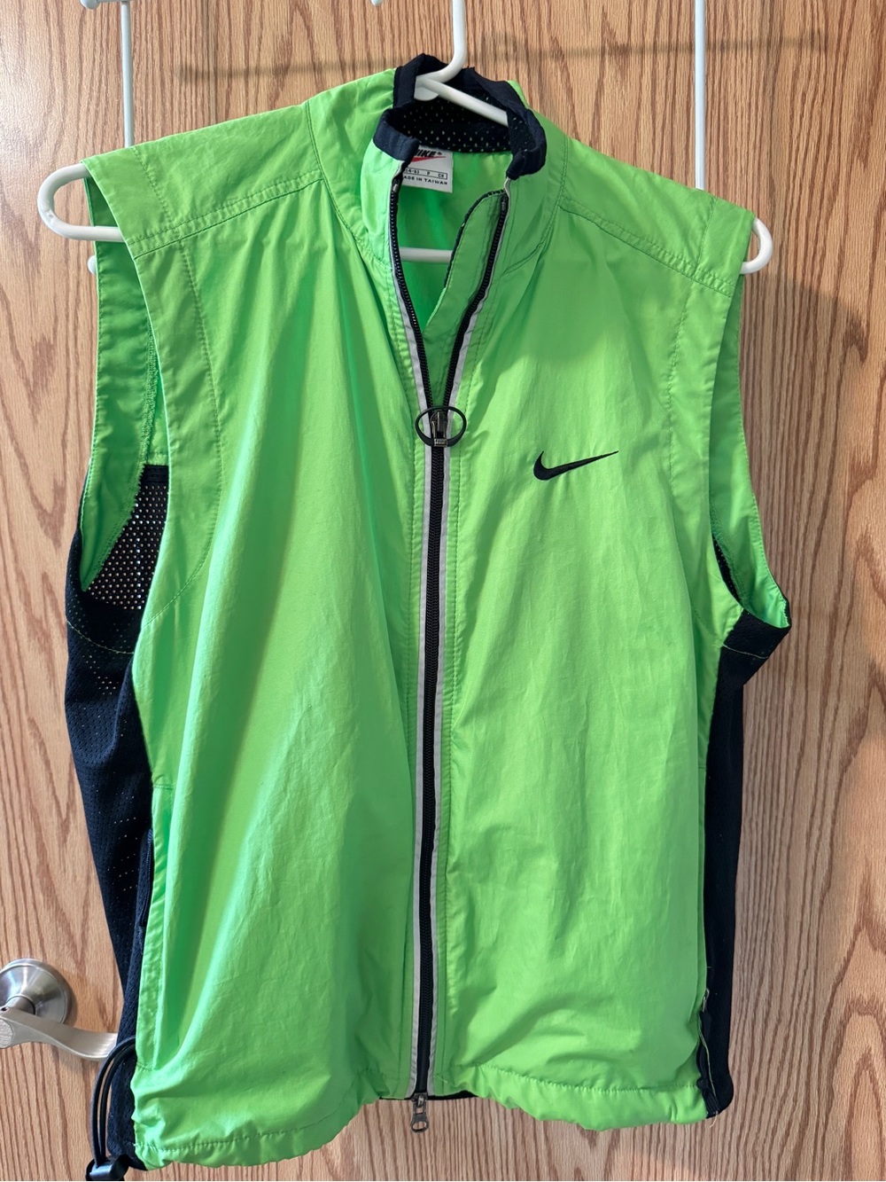 Vintage 90s Nike Neon Green Mesh Running Vest Women’s S 4–6